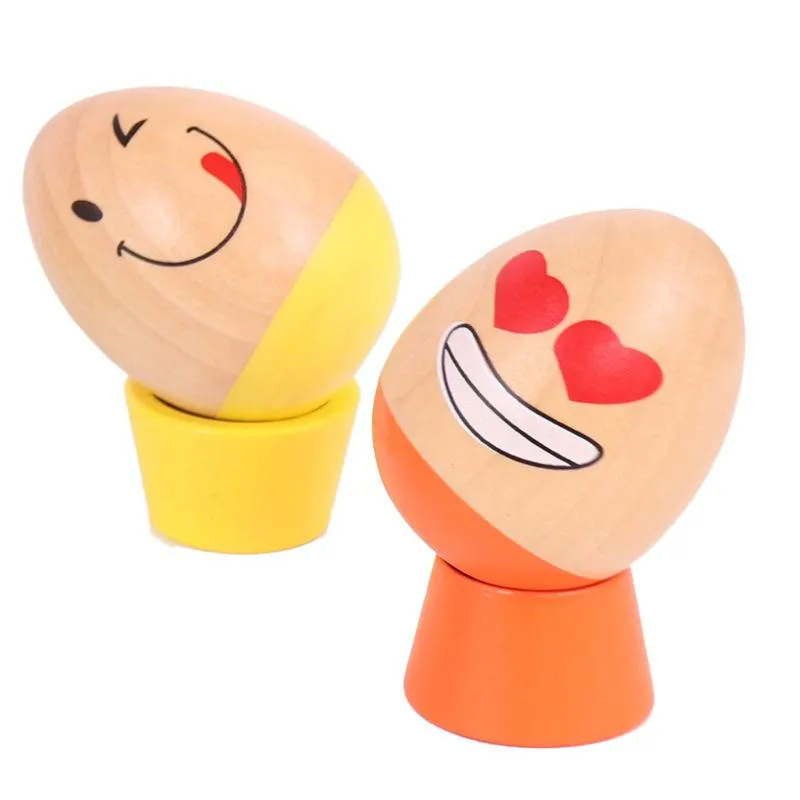 6 Pieces of Eggs Children Wood Toys