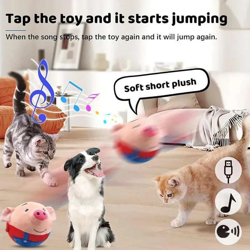 Active Moving Pet Plush Toy