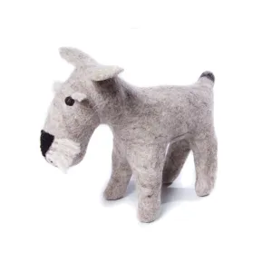 Amica Felt David the Toy Schnauzer 24cm