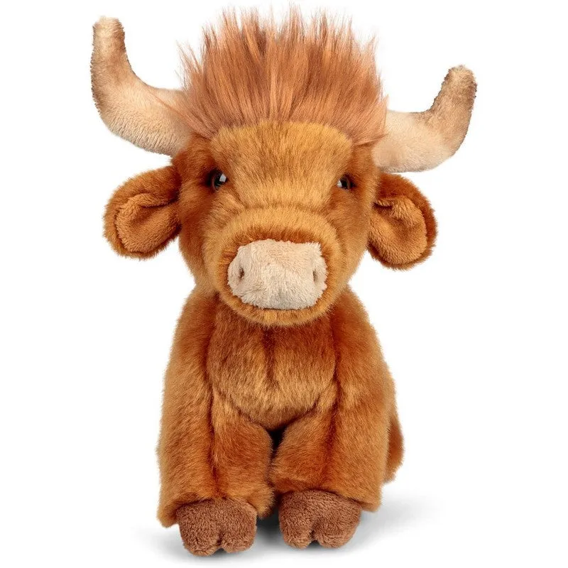 Animigos World Of Nature Highland Cow Stuffed Toy