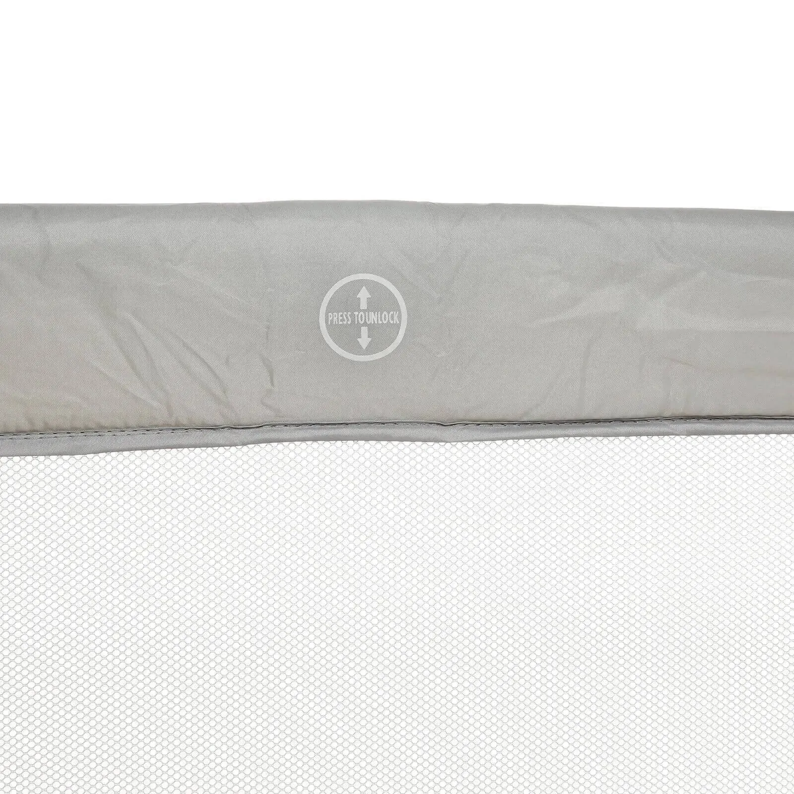 baby plus Eco Travel Cot - Grey