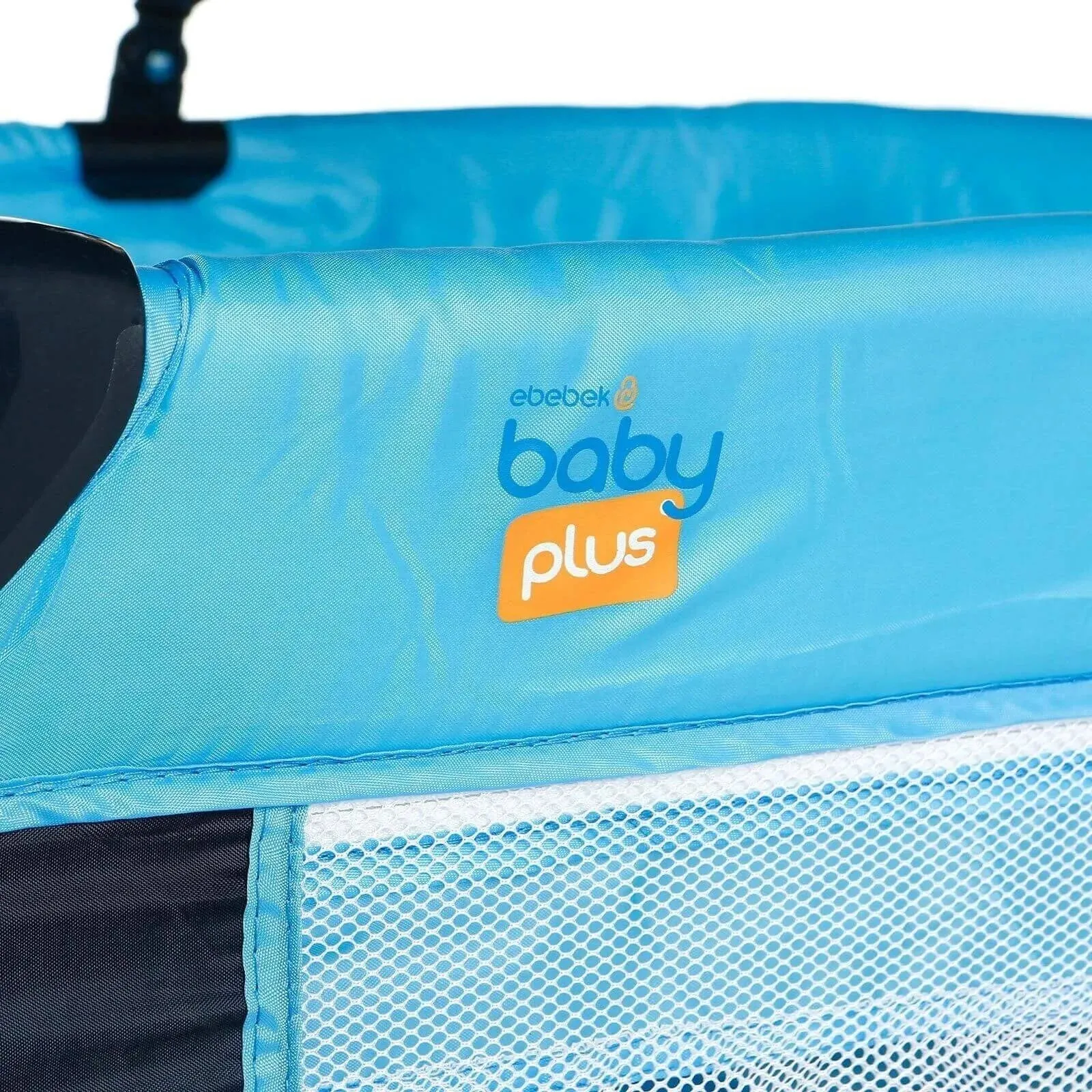 baby plus Play-Sleep Travel Cot - Ocean Blue