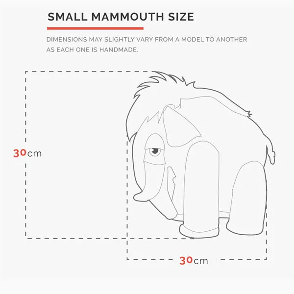 BigStuffed Ice Mammoth - Small