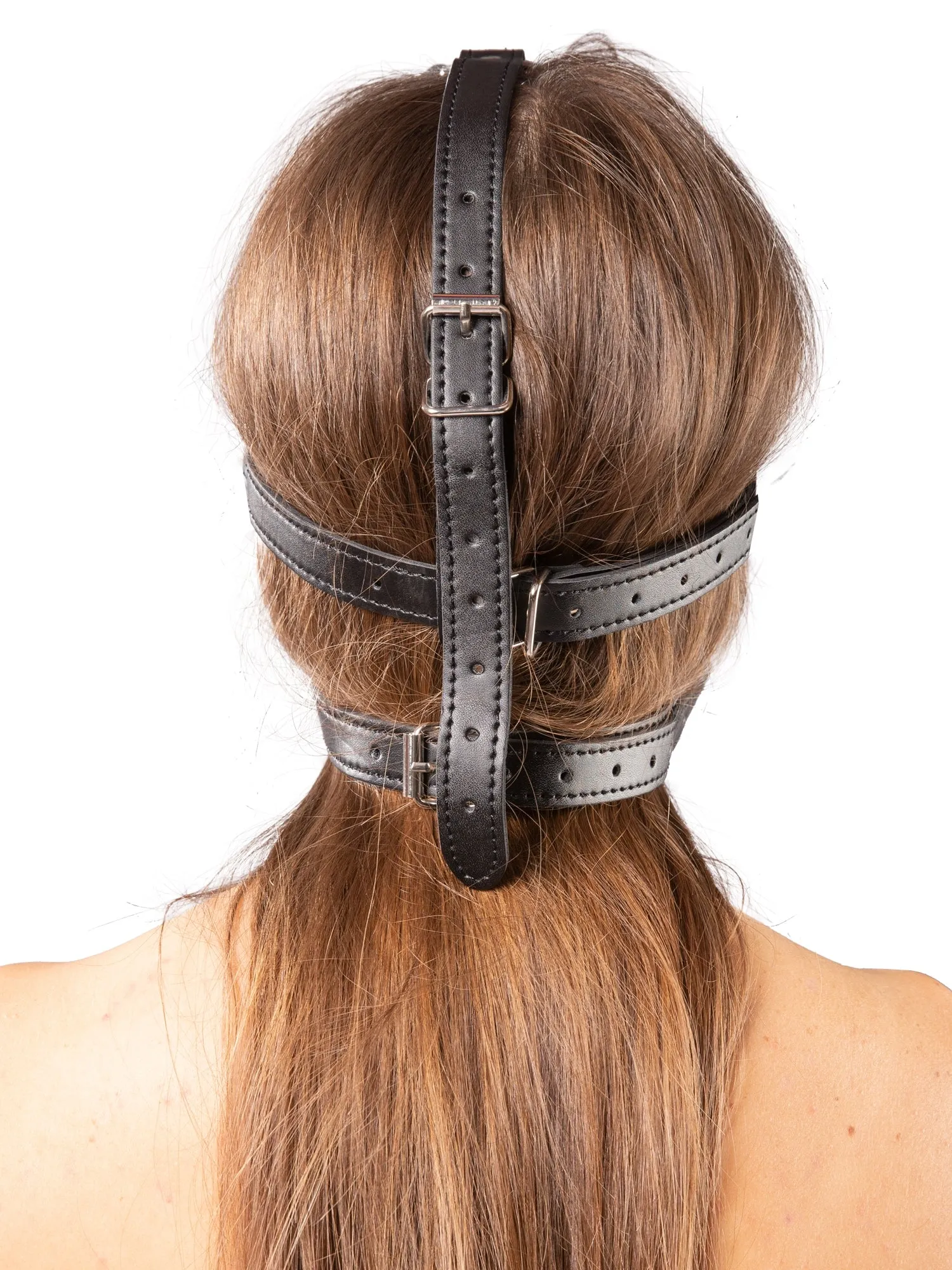 Bound to Excite Blindfold & Gag Head Harness