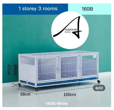 Breeders Deluxe 3 Level 9 Berth Cages Crates enclosed privacy high quality multifunctional safe secure hygienic