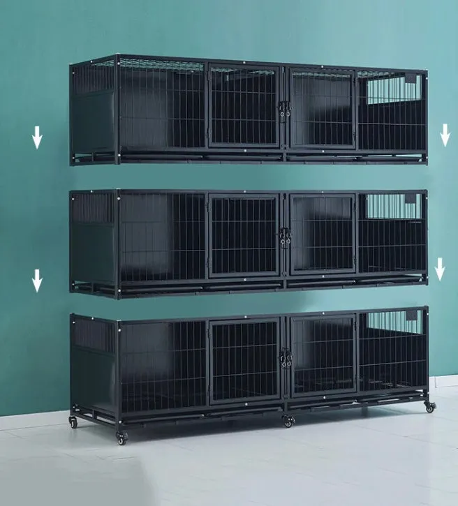 Breeders Deluxe 3 Level 9 Berth Cages Crates enclosed privacy high quality multifunctional safe secure hygienic