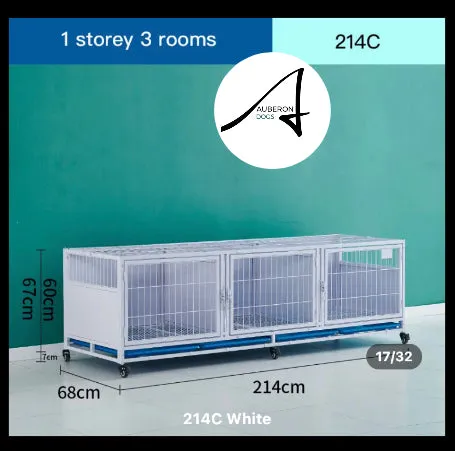 Breeders Deluxe 3 Level 9 Berth Cages Crates enclosed privacy high quality multifunctional safe secure hygienic