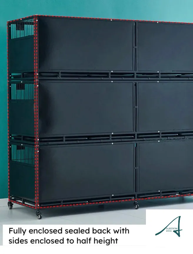 Breeders Deluxe 3 Level 9 Berth Cages Crates enclosed privacy high quality multifunctional safe secure hygienic