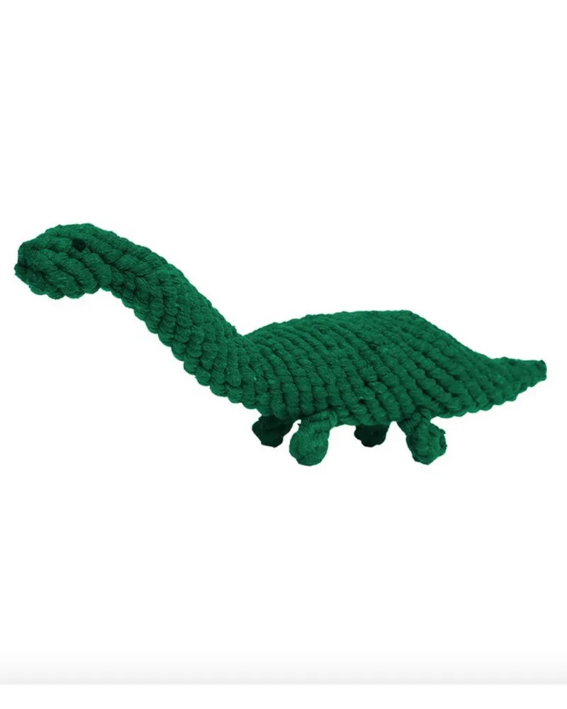 Brent the Brontosaurus Rope Dog Toy