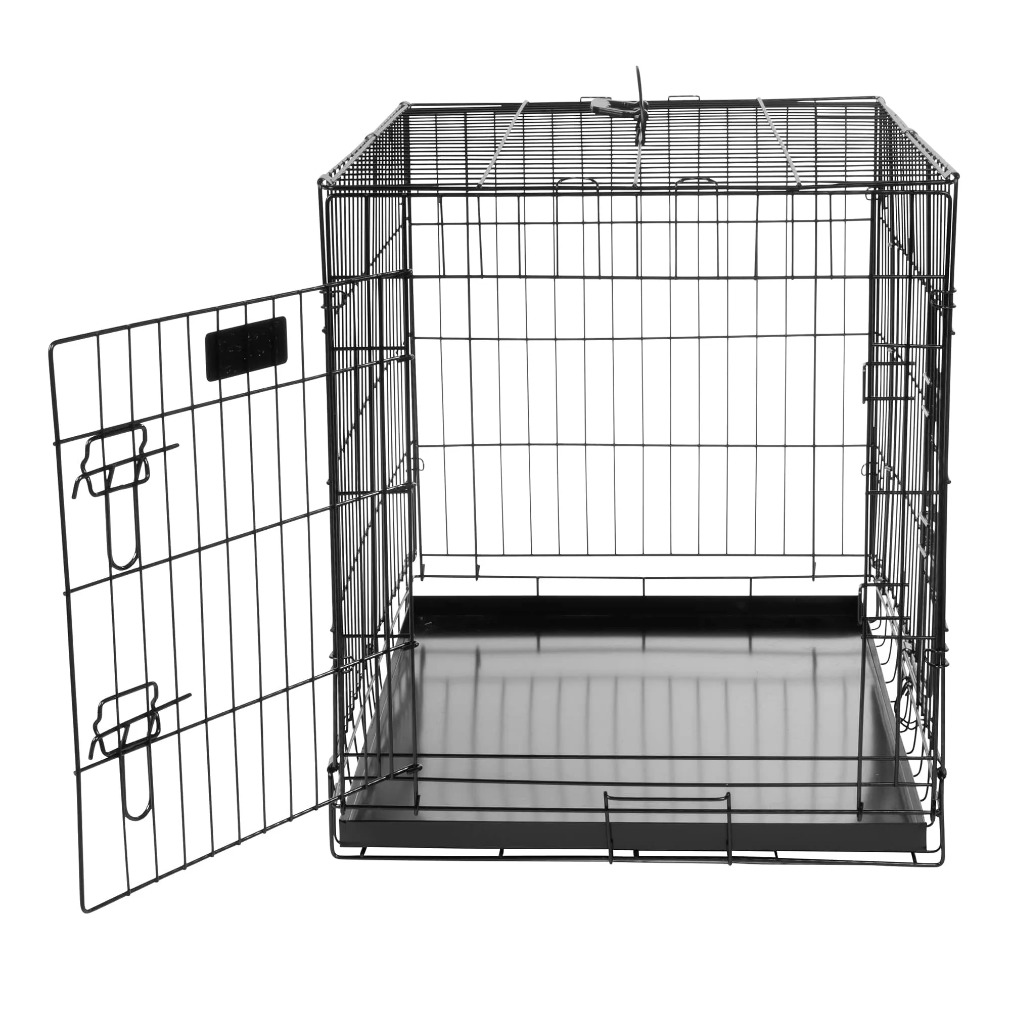 Bunty Metal Dog Cage Crate Bed Portable Pet Puppy Training Travel Carrier Basket