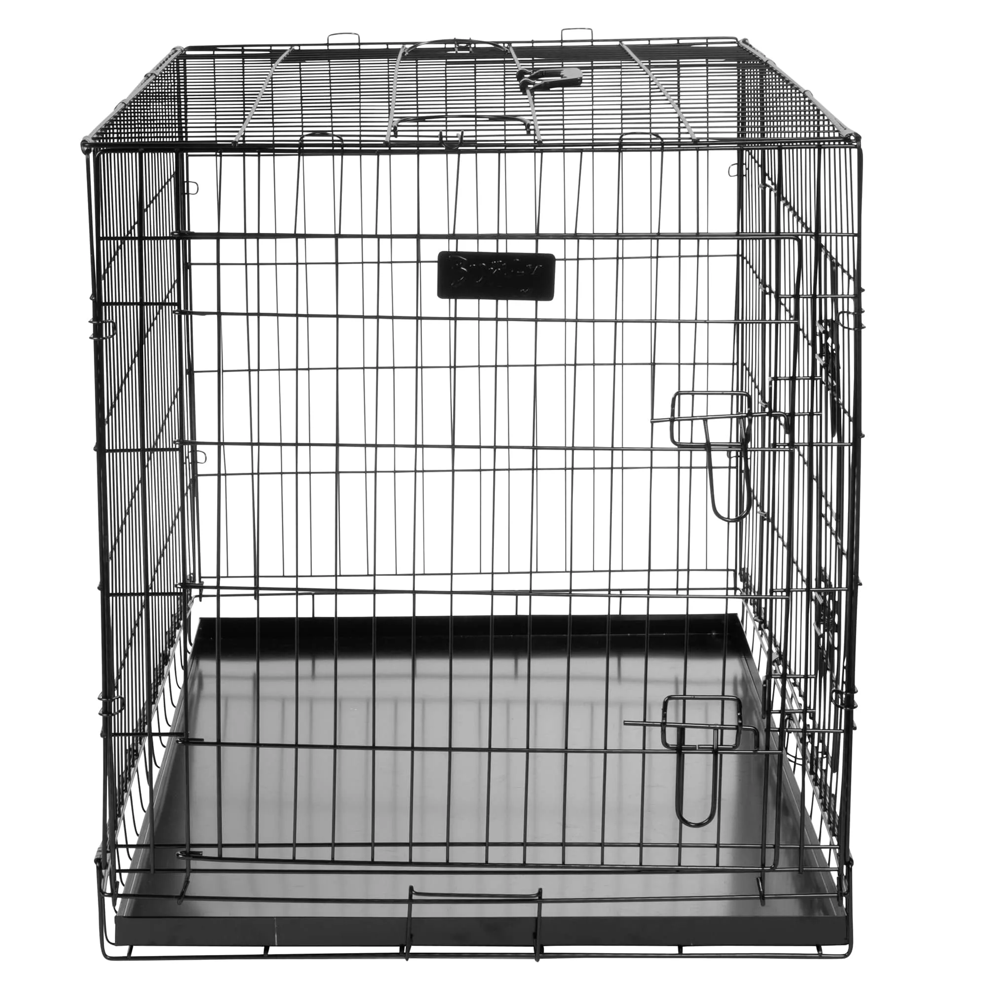 Bunty Metal Dog Cage Crate Bed Portable Pet Puppy Training Travel Carrier Basket