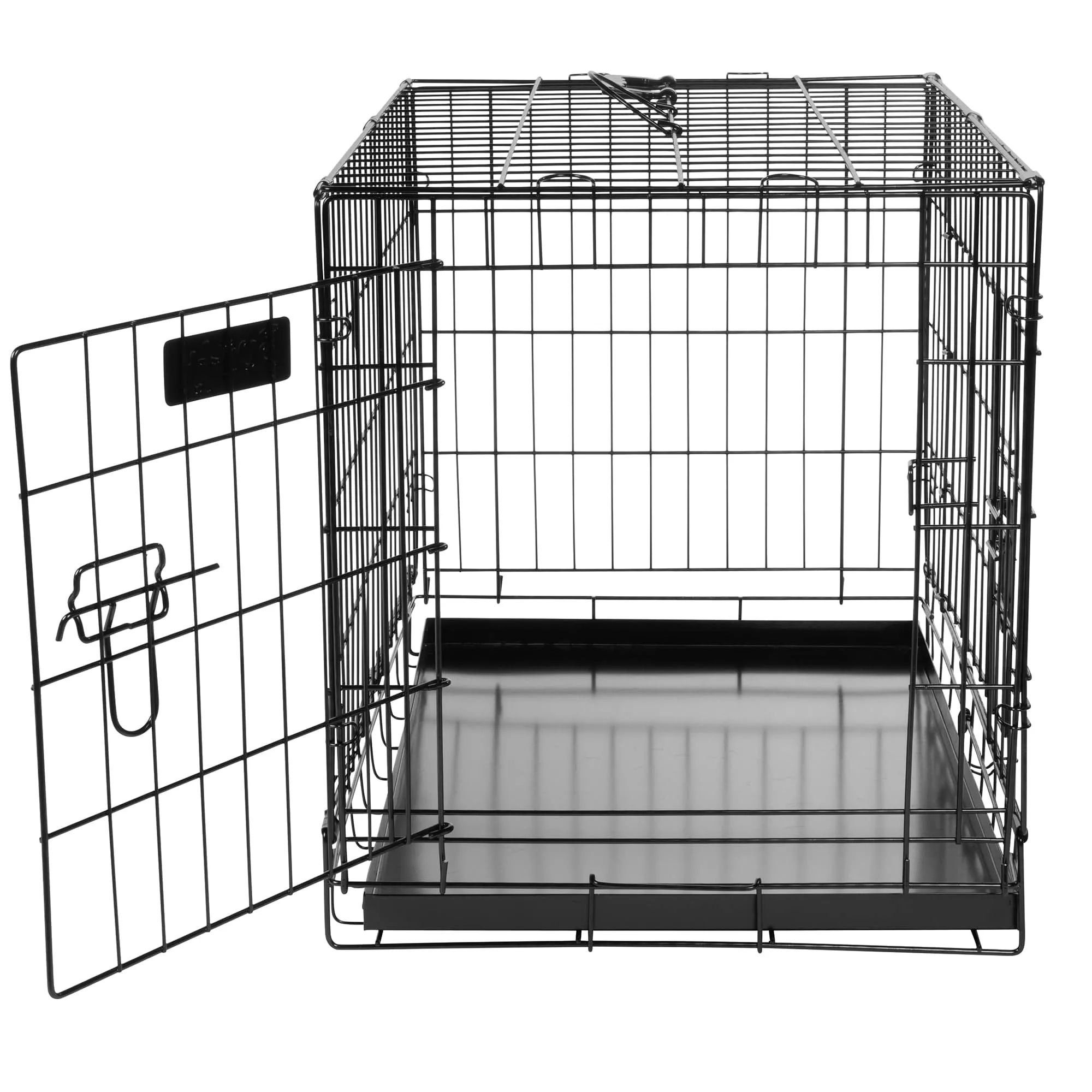 Bunty Metal Dog Cage Crate Bed Portable Pet Puppy Training Travel Carrier Basket