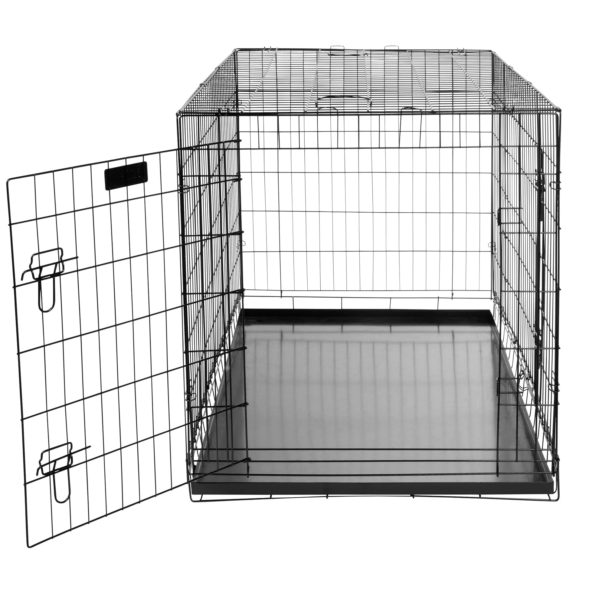 Bunty Metal Dog Cage Crate Bed Portable Pet Puppy Training Travel Carrier Basket