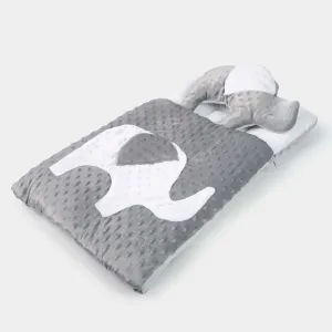 Carry Nest With Elephant Pillow | Gray