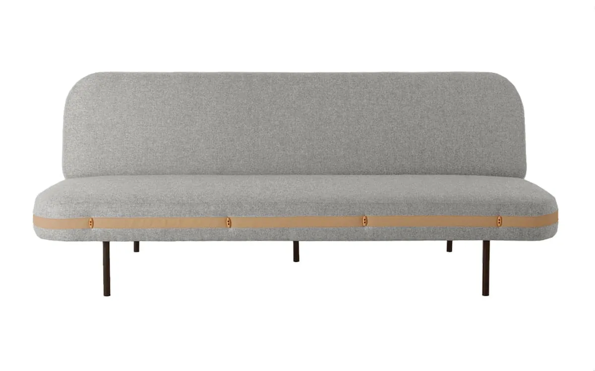 Chelsea Fabric Sofa Bed Grey