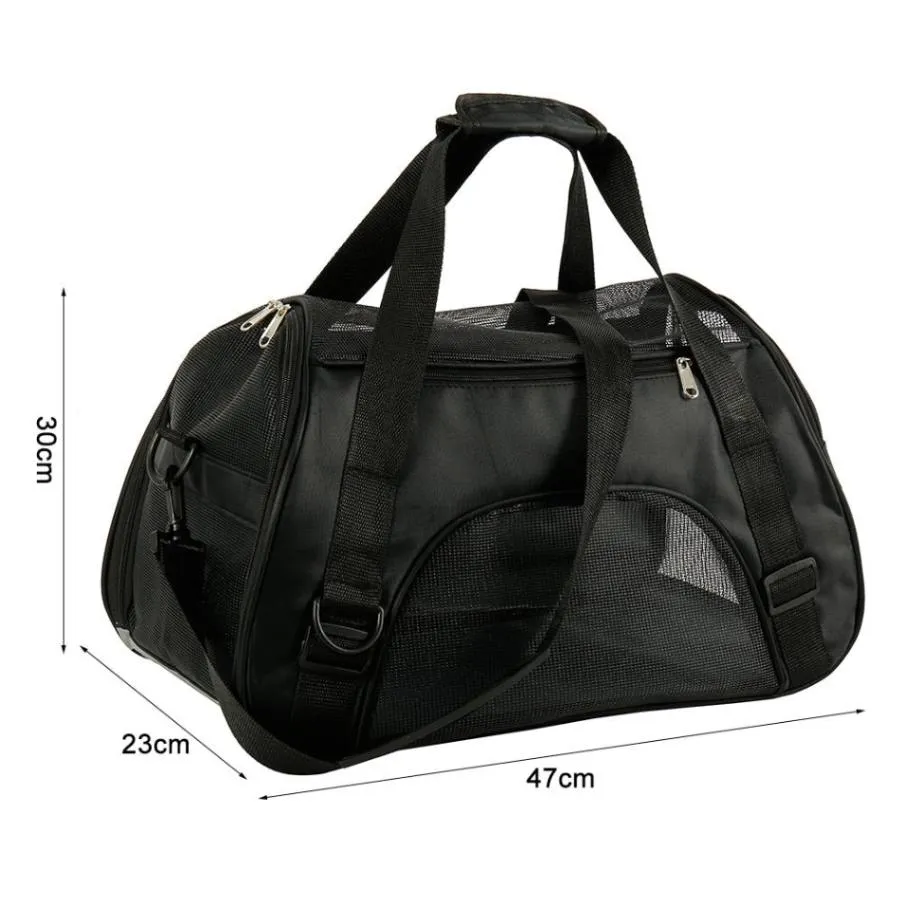 Compact Small Pet Carrier Bag - Comfortable Travel for Your Little Companion!