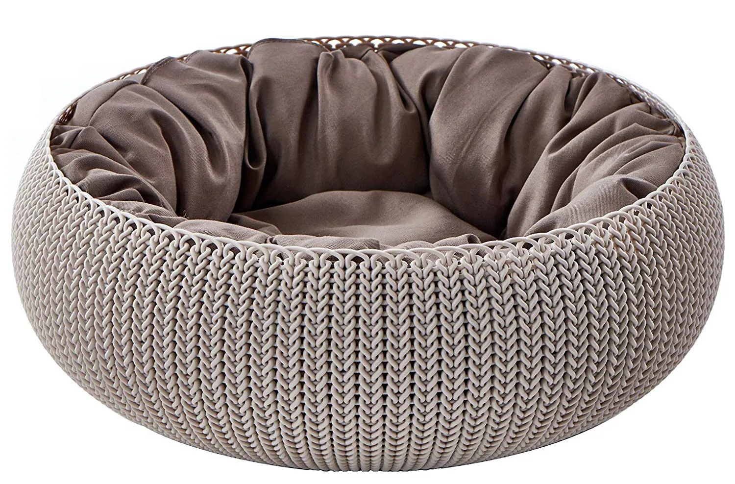 Curver Cozy Pet Bed (Beige)