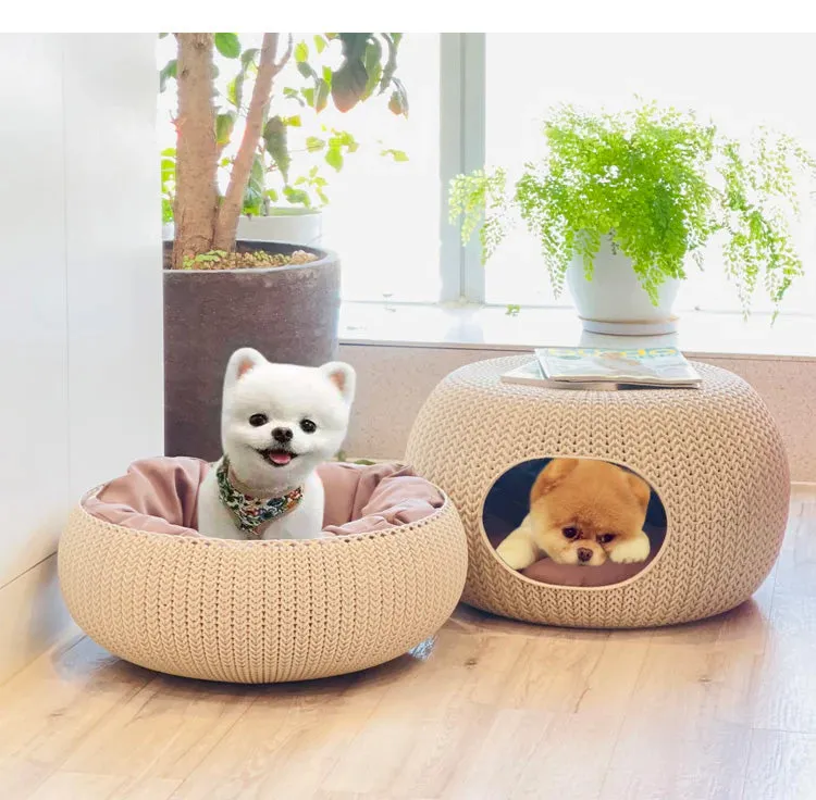 Curver Cozy Pet Bed (Beige)