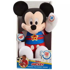 Disney Junior Mickey Mouse Funhouse Singing Fun Disney Mickey Mouse Plush