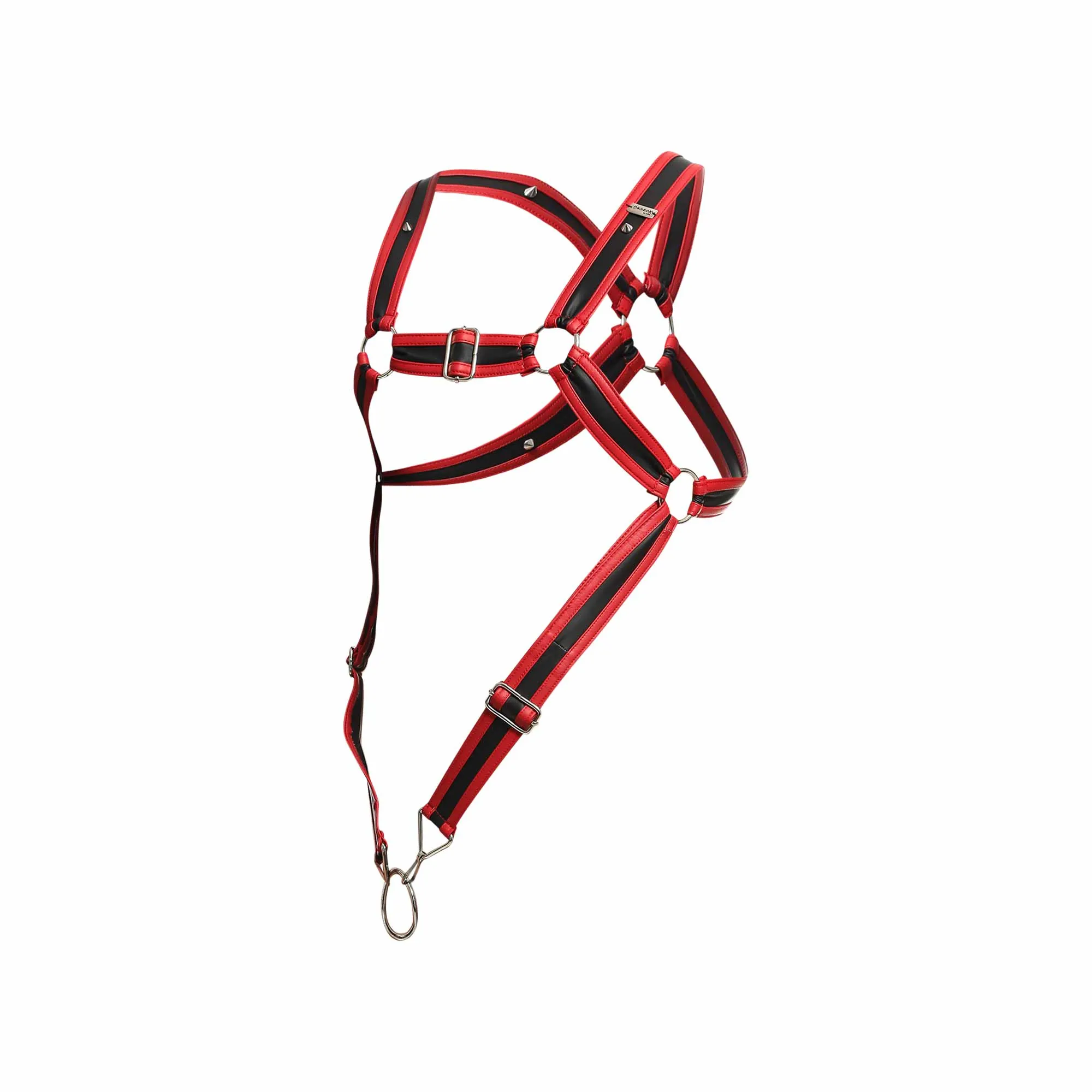 Dngeon Cross Cockring Harness