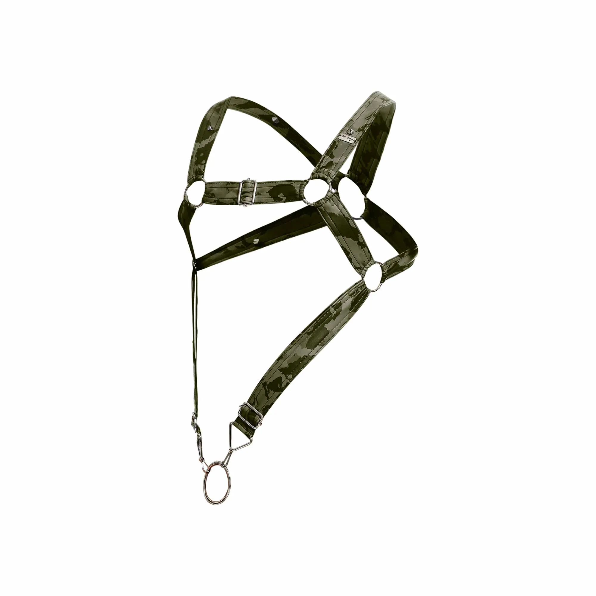 Dngeon Cross Cockring Harness