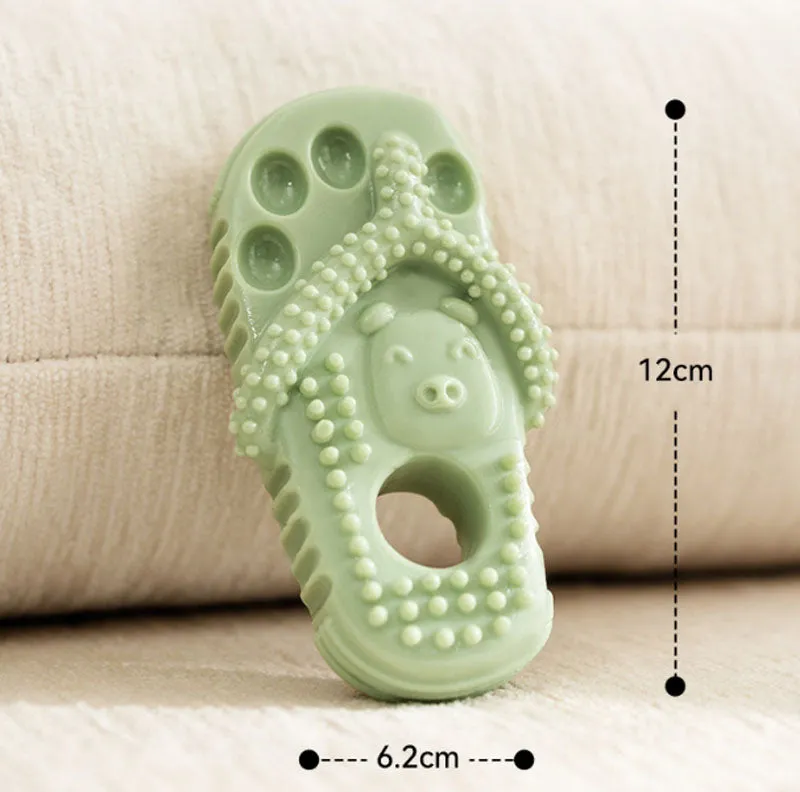 Dog bite-resistant teething slippers for small and medium-sized dogs Golden Retriever training interactive pet teething toys