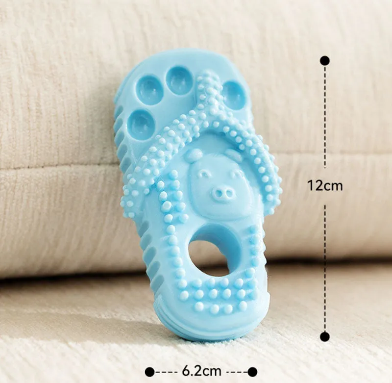 Dog bite-resistant teething slippers for small and medium-sized dogs Golden Retriever training interactive pet teething toys