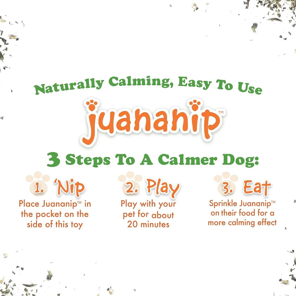 Doggijuana Get the Munchies Refillable Juananip Ice Cream Pup Cup Squeaky Plush Dog Toy