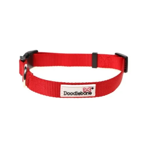 Doodlebone Dog Collar Ruby Size 6-11