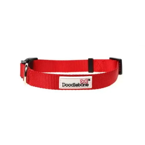 Doodlebone Dog Collar Ruby Size 6-11