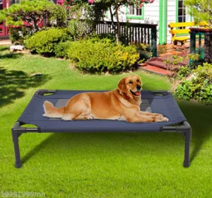 Elevated Pet Bed Dog Cat Cot Cozy Beds Camping Comfortable