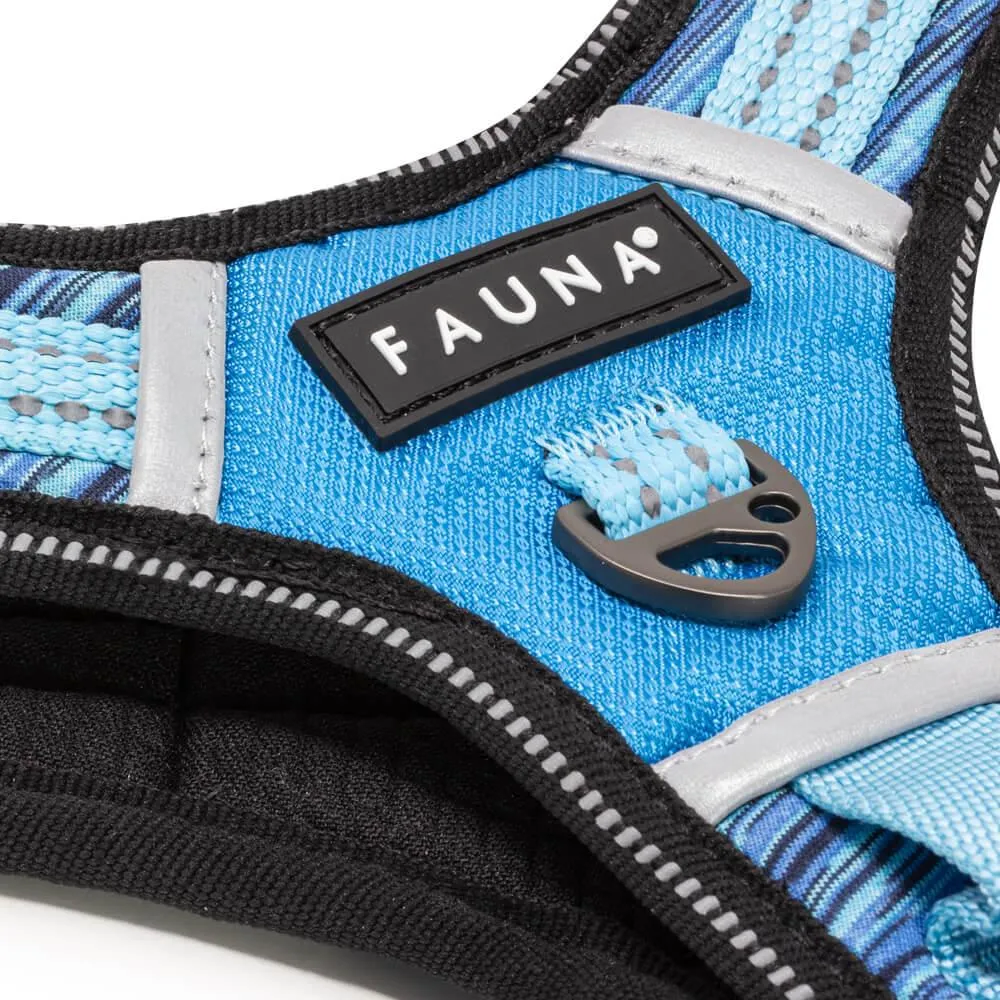 Fauna® Comfort Luxury Blue Dog Harness - S/M/L