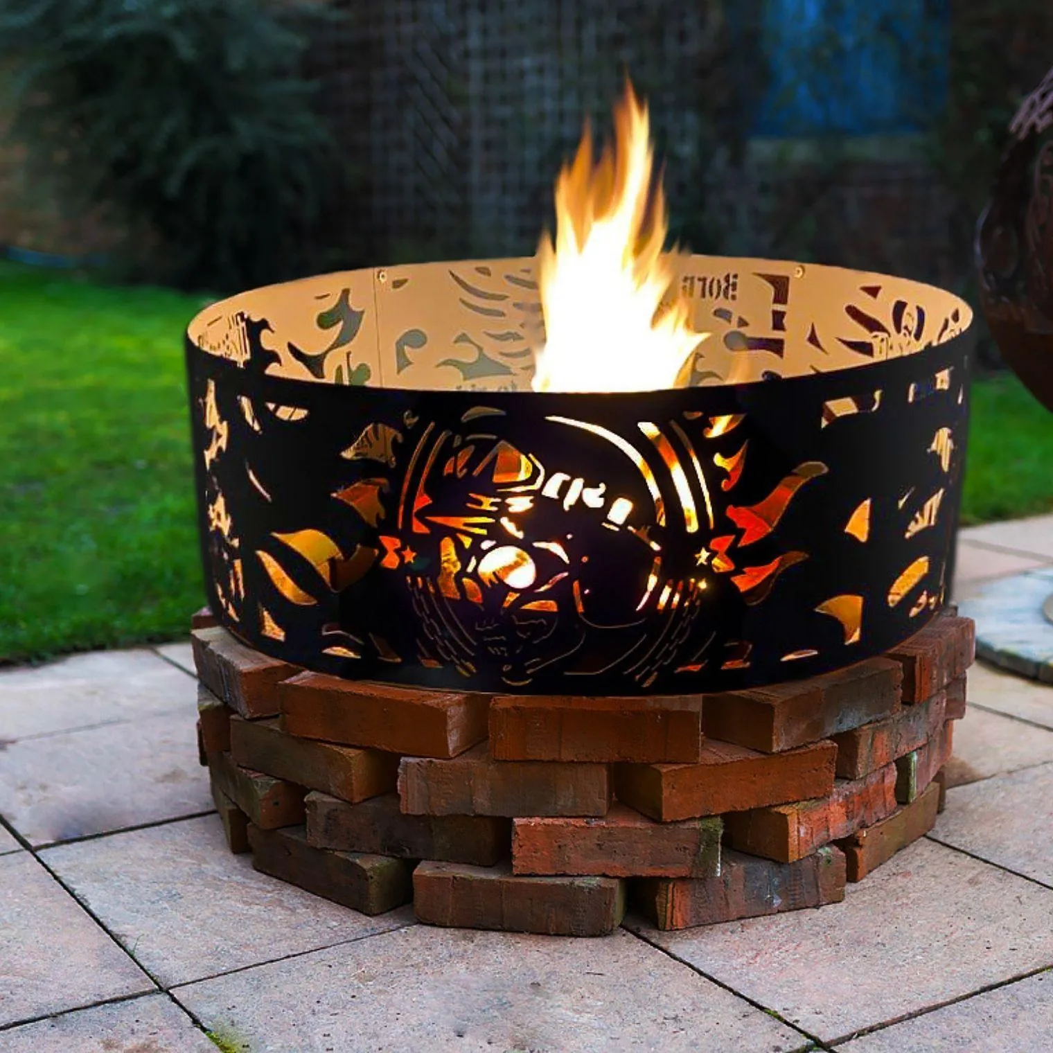 Fire Pit Ring Born To Ride