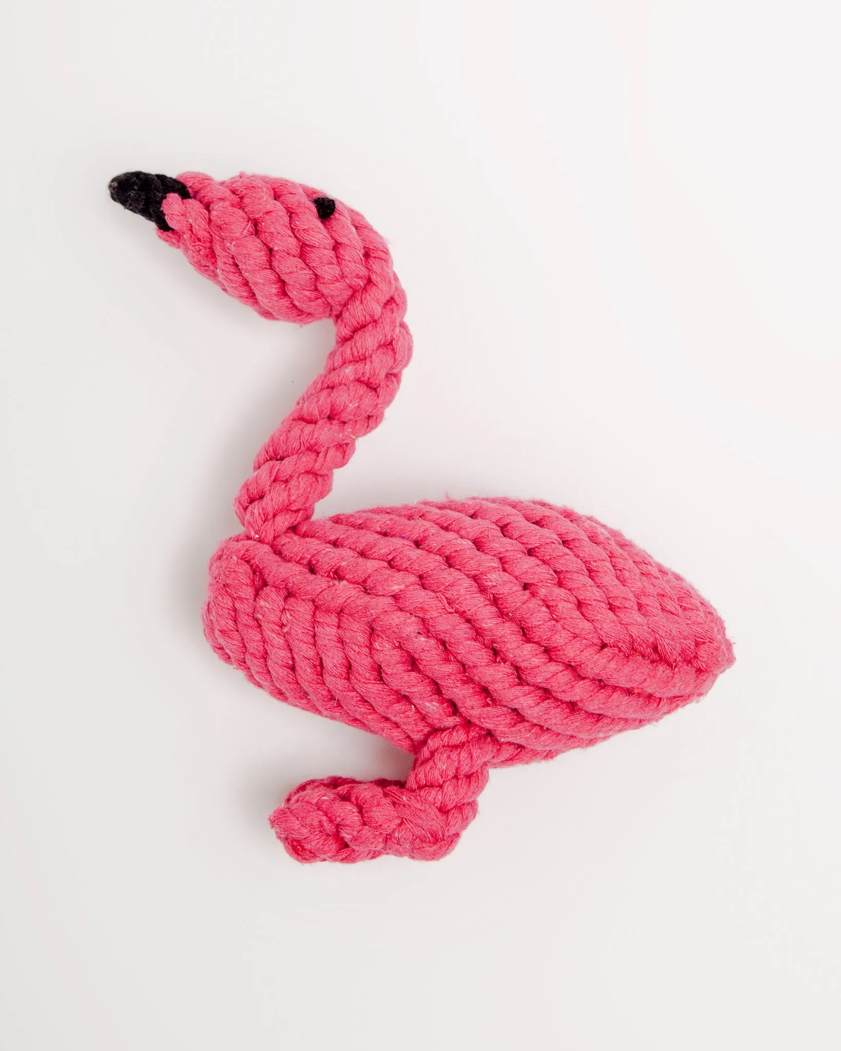 Flamingo Rope Dog Toy