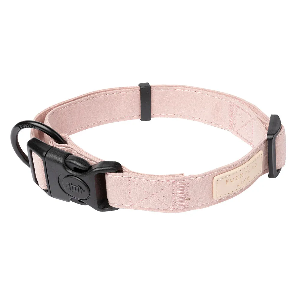 Fuzzyard Dog Collar Life Soft Blush M