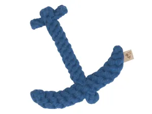 JAX & BONES | Anchor Rope Toy in Blue