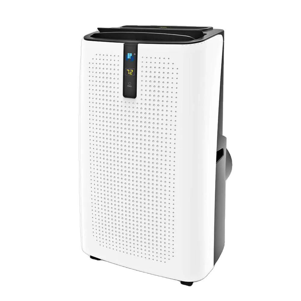 JHS A018-12KR/C 12,000 BTU Portable Air Conditioner with Dehumidifier and Remote White New