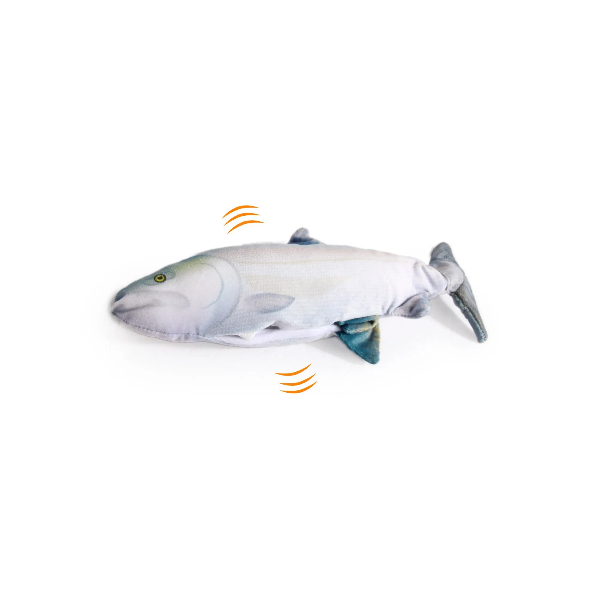 Jittering Sardine Cat Toy Flopping Dancing Fish   Catnip Silvervine Electric USB