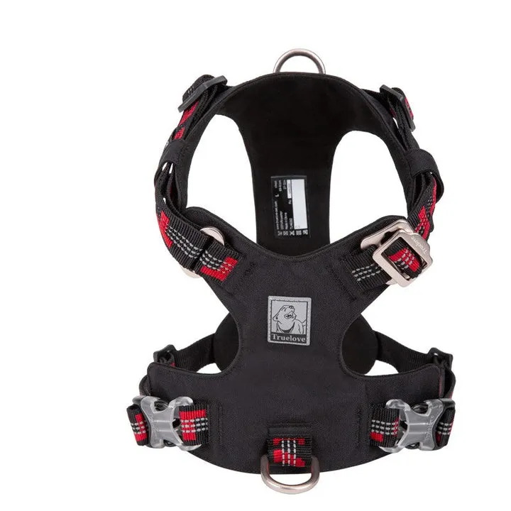 Lightweight 3M reflective Harness Black 2XS For Dogs