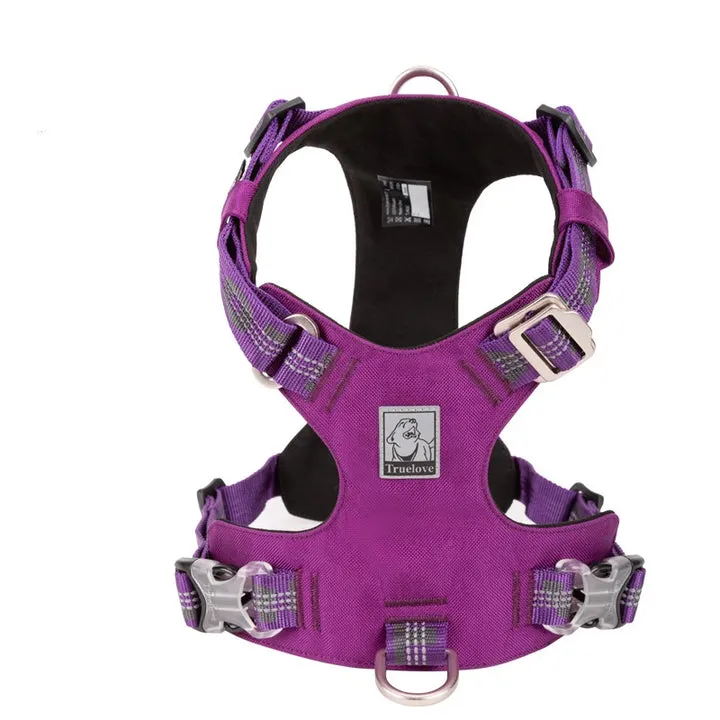 Lightweight 3M reflective Harness Purple XL For Dogs