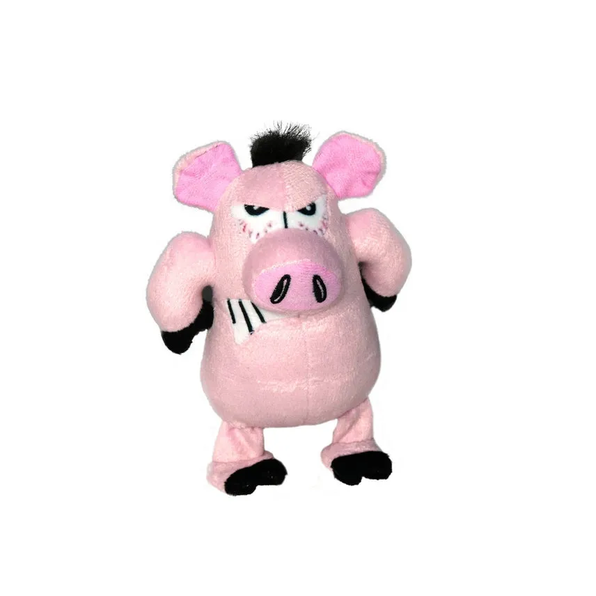 Mighty Angry Animals Pig Squeaky Dog Toy