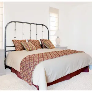 Monticello Wrought Iron Headboard & Frame