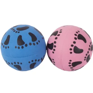 Pet Rubber Play Balls 2pk