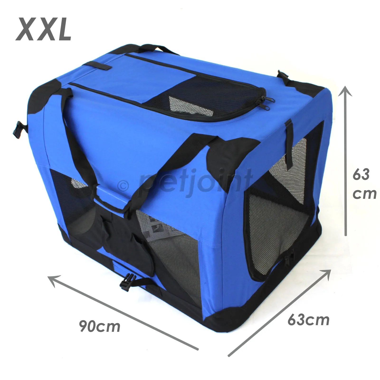 Pet Soft Crate Portable Dog Cat Carrier Travel Cage Kennel - XXL