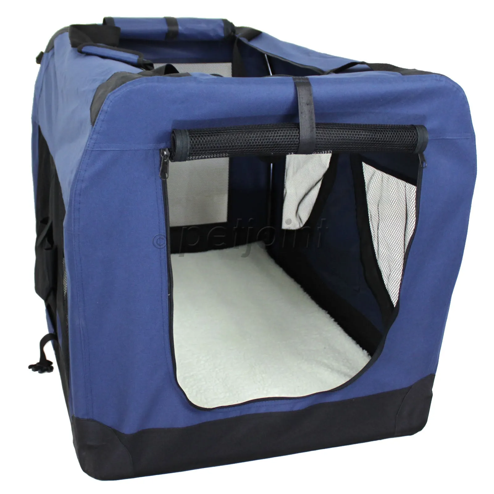 Pet Soft Crate Portable Puppy Dog Cat Carrier Travel Cage Small #2