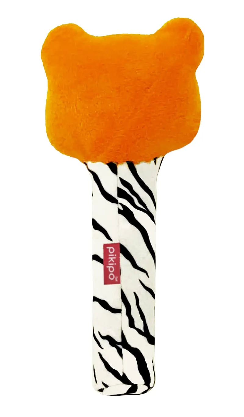 Pikipo Soft Ball (Small, 11cm) and Tiger Face Soft Rattle Combo