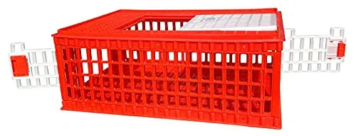 Poultry Carrier Crate 29" L x 22" W x 12" H for Chickens