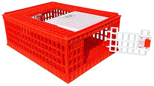 Poultry Carrier Crate 29" L x 22" W x 12" H for Chickens