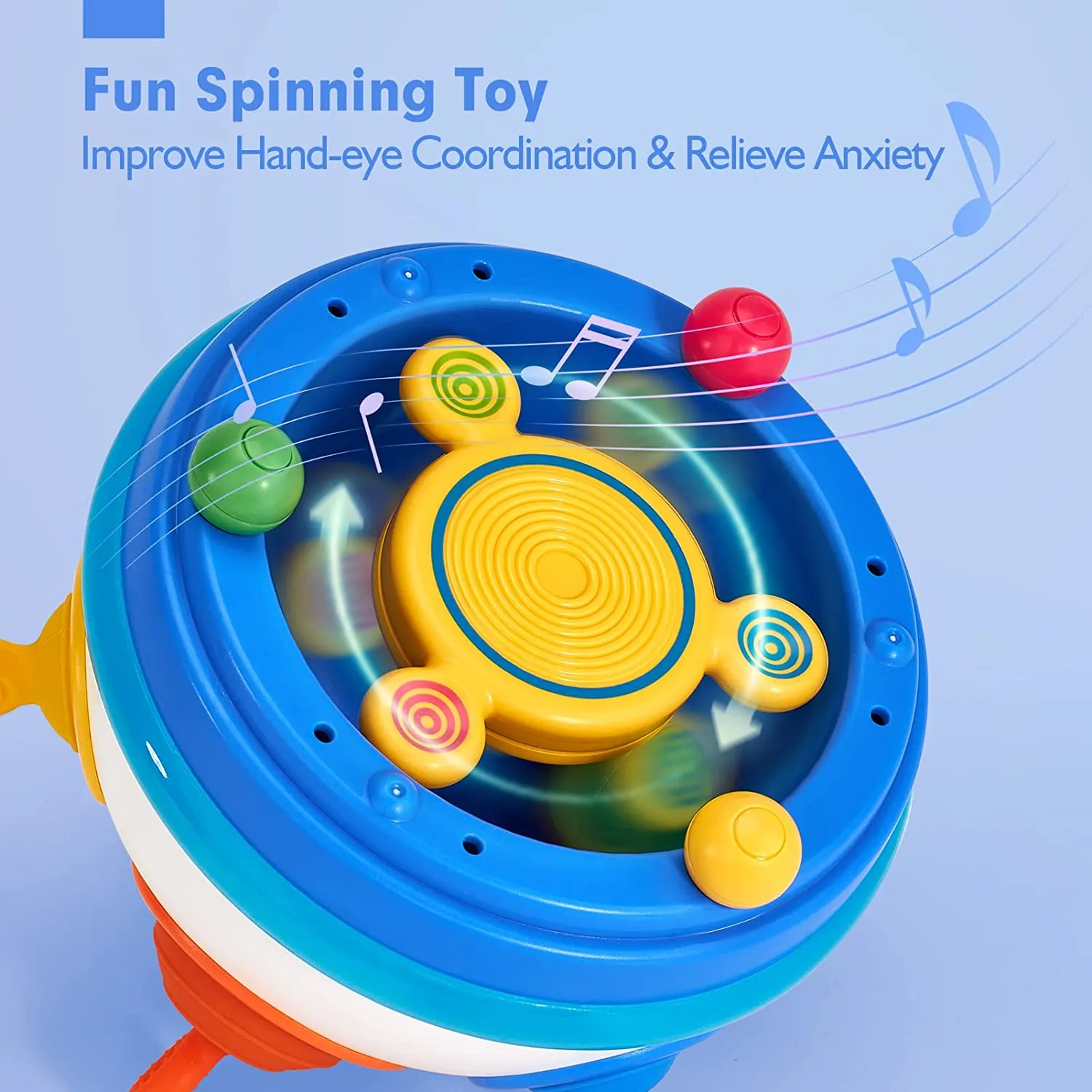 Sensory Toys Pop Fidget Toys Spinning Toy