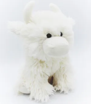 Small Cream Highland Cow Soft Toy